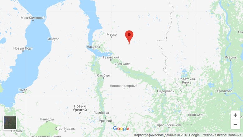 пякяхинское карта