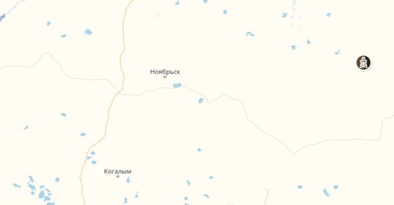 равнинное карта