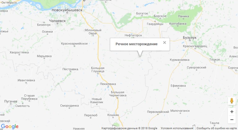 речное карта