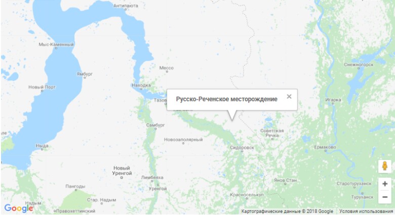 русско-реченское карта