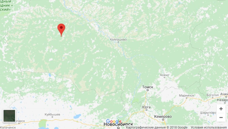 северо-лугинецкое карта