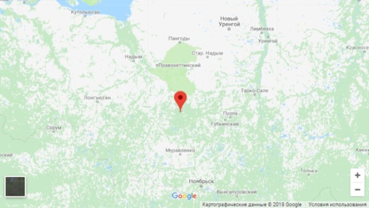 меретояхинское карта
