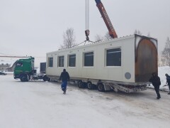 Перевозка вагон-дома